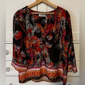 Scandinavian bohemian brand Cream.  Beautiful tunic type blouse.